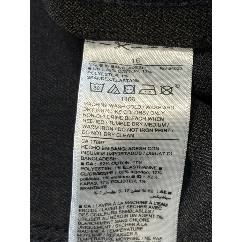 NWT Old Navy Rockstar high rise super skinny pull on jeans womens PLUS 16 Blue - Picture 3 of 4